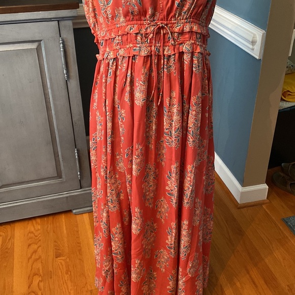 NWT, Ann Taylor silky maxi dress - Picture 3 of 7